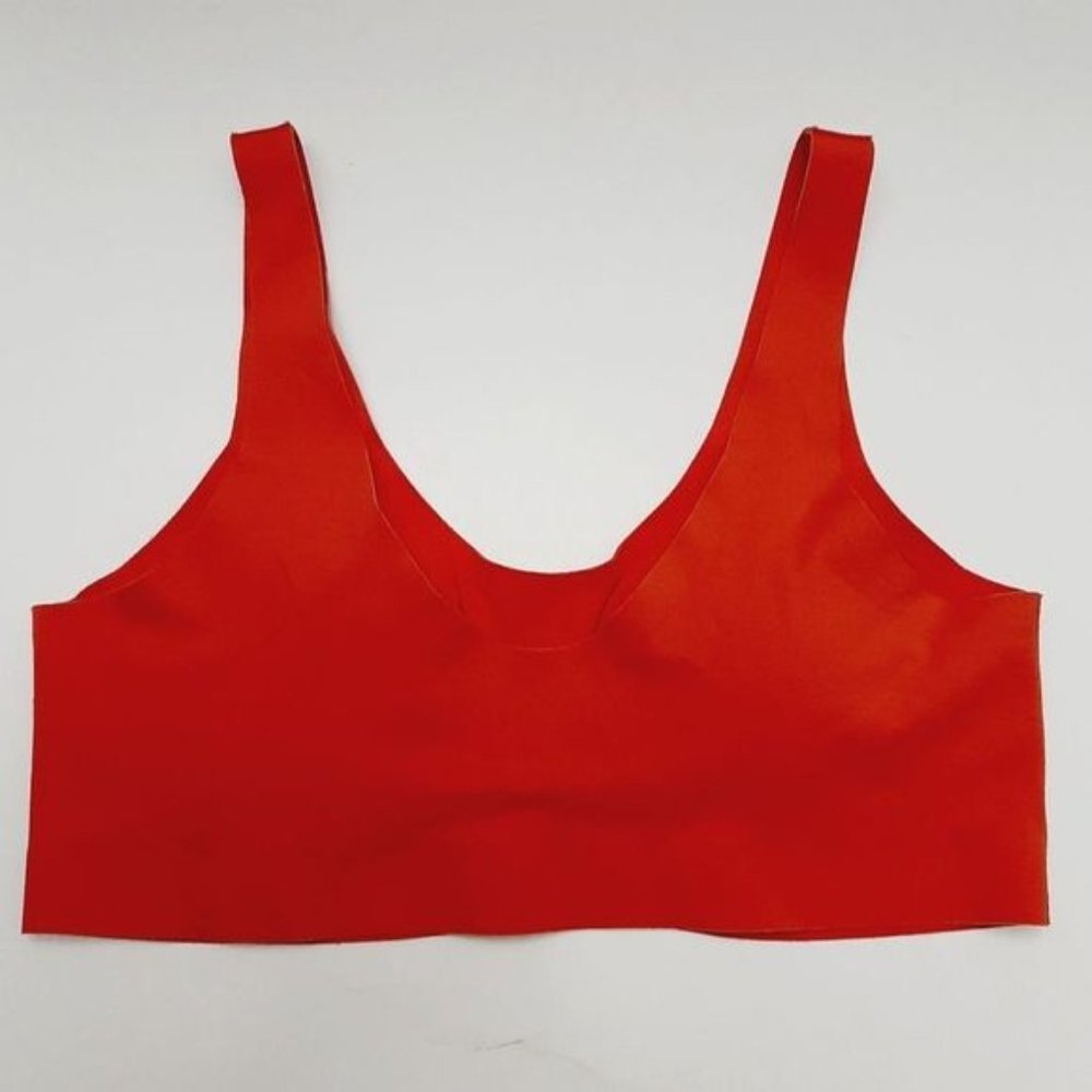 KNIX Sports Bra Seamless Pullover Padded Cups Pink Sz S - Picture 8 of 15